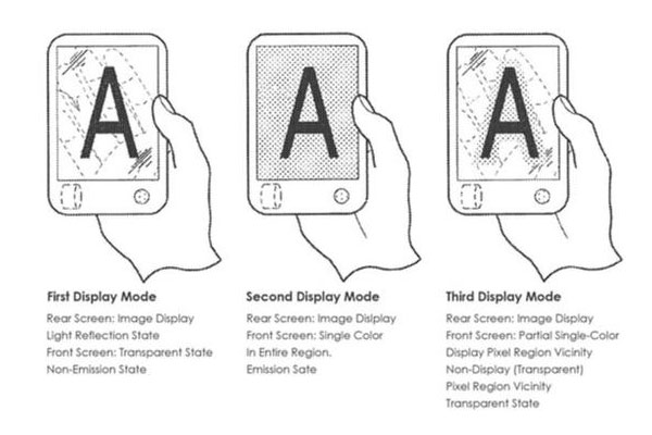 索尼可折叠手机专利曝光：屏幕还能变透明